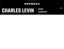 Tablet Screenshot of charleslevin.com